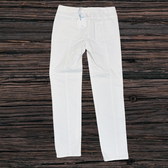 Tori Richard White Skinny Jeans Mid-Rise Chic - Picture 2 of 3